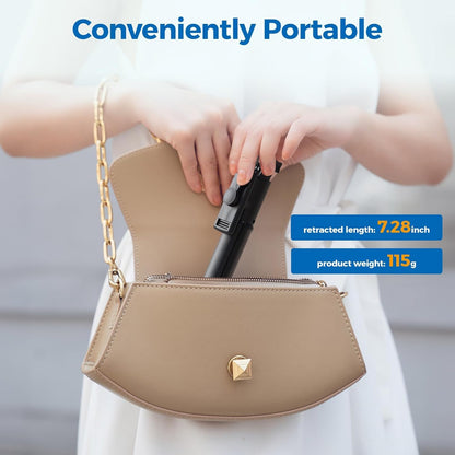 Extendable Flash 3-in-1 Selfie Stick Tripod with Bluetooth Remote